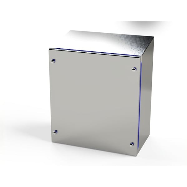 Fasteners Electrical Enclosures, 12-1/2 in H, 6 in D, 11.50 in W, NEMA 3R, 4, 4X, 12, 13